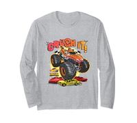 Hot Wheels Monster Trucks - Tiger Shark Fear The Frenzy Manche Longue