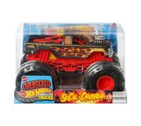 Hot Wheels Monster Trucks Véhicule Jouet Authentic Monster Truck Échelle 1:24 pour enfants de 3 ans et plus