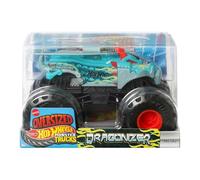 Hot Wheels Monster Trucks Véhicule Jouet Robo Dragon Échelle 1:24 pour enfants de 3 ans et plus
