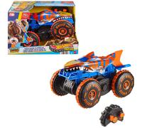 Hot Wheels Monster Trucks - Véhicule radiocommandé TIGER SHARK ESCALADEUR