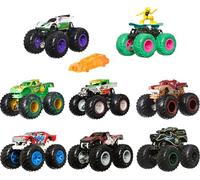 Hot Wheels Monster Trucks - 1/64 (modèle aléatoire) - Petite Voiture - 3 ans et +
