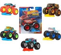 Hot Wheels Monster Trucks - 1/64 (modèle aléatoire) - Petite Voiture - 3 ans et +