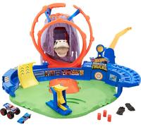 Hot Wheels Monster Trucks Vulkan Arena Set de jeu, y compris 1 voiture jouet et 1 Monster Truck
