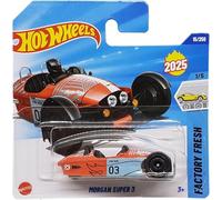 Hot Wheels Morgan Super 3 - Factory Fresh 1/5 - HYX48 - Carte courte - Orange - Mattel 2025-1:64