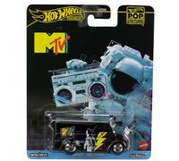Hot Wheels MUSIC TV van modèle DAIRY DELIVERY - Die Cast Scala 1:64 - Longueur 7 cm - HVJ44 - Série Pop Culture
