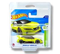 Hot Wheels Nissan Leaf Nismo RC_02 - JBC27 - TH - Treasure Hunt - HW EV 10/10 - Voiture de course électrique verte à l'échelle 1:64 - Modèle Nissan sous licence officielle - Mattel 2025 (168/250) - 1