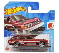 Hot Wheels - Nissan Maxima Drift Car - HW J-Imports 4/10 - HKJ12 - Short Card - Rouge foncé - Mattel 2023