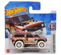 Hot Wheels Nissan Patrol Custom - HW First Response 5/10 - HTB59 - Carte courte - Mountain Rescue - Mattel 2024