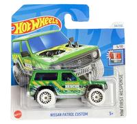 Hot Wheels Nissan Patrol Custom - HW First Response 5/10 - HTC89 - Carte courte - Mountain Rescue - Mattel 2024-1:64