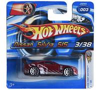 Hot Wheels Nissan Silvia S15, 2006 Premières éditions 3/38 [rouge] Carte courte