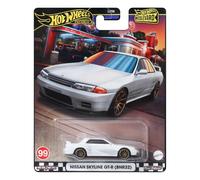 Hot Wheels Nissan Skyline GT-R BNR32 - Die Cast Échelle 1:64 - Longueur 7 cm - HRT74 - Série Boulevard 99