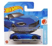 Hot Wheels Nissan Z 2023 - HW J-Imports 3/10 - HKJ11 - Carte courte - Bleu foncé métallisé - Mattel 2023