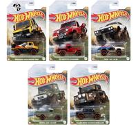 Hot Wheels Off-Road Mud Series 2021 - Full Set of 5 - HFW36 Scale Collect