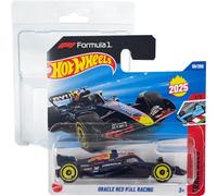 Hot Wheels Oracle Red Bull Racing HW Race Day 1/5 (59/250) HYW10 Short Card 2025 + Protecteur Short Card