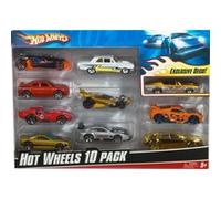 Hot Wheels Pack de 10 voitures Hot Wheels, Jeu véhicule