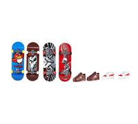 Hot Wheels Pack De 4 Fingerboards Tricked Out Skate
