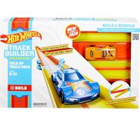 Hot Wheels Track Builder Unlimited Coffret Piste Pliable avec connecteurs et Une Voiture Incluse, Jouet pour Enfant, GLC91