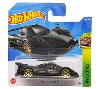 Hot Wheels - Pagani Zonda R - HW Exotics 7/10 - HCT02 - Carte courte - Voiture de sport - Noir - Mattel 2022