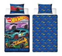 Ensemble De Couette Enfant Hot Wheels Bleu 2 En 1 Moteurvoie Simple