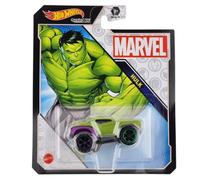 Hot Wheels Personnage Cars Marvel Hulk, véhicule jouet pour enfants à partir de 3 ans