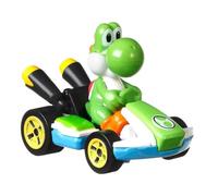 Hot Wheels Pièce de rechange inspirée par Mario Kart Circuit Track Set GCP27 - Pièce de rechange Yoshi pour voiture