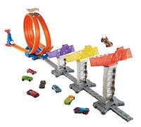 Hot Wheels Piste de Course Triple Cible
