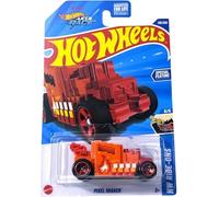 Hot Wheels Pixel Shaker Voiture moulée sous pression, orange, HW Ride-Ons 5/5, 138/250