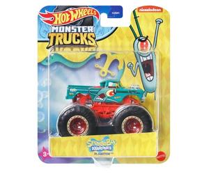 Hot Wheels Plankton Monster Trucks Série Bob l'éponge