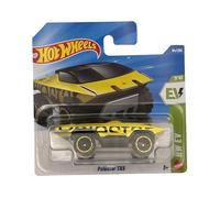 Hot Wheels - Polestar TRX - JJJ47 - HW EV 7/10 - Carte courte - Jaune - Modèle sous licence officielle - Véhicule électrique - Mattel 2026 (84/250) - 1:64