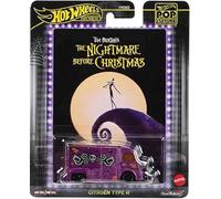 Hot Wheels Pop Culture Citroën Type H Échelle 1:64 en métal moulé sous pression Modèle avec caoutchouc Real Riders