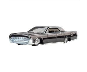 Hot Wheels Pop Culture The Matrix '64 Lincoln Continental Véhicule moulé sous pression, Real Riders, Métal/Métal, Échelle 1/64