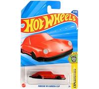 Hot Wheels Porsche 911 Carrera Clip [Rouge], Experimotors 6/10, 187/250, échelle 1:64