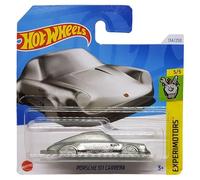 Hot Wheels Porsche 911 Carrera - Experimotors 5/5 - HRY64 - Carte courte - Porte-clés - Argent - Mattel 2024-1:64