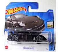 Hot Wheels - Porsche 911 GT3 - Noir - 1:64 - État Neuf 2022 - HCX85
