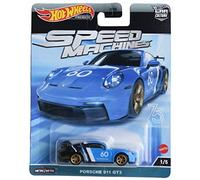 Hot Wheels Die Cast Modèle PORSCHE 911 GT3 CAR CULTURE Speed Machines - Échelle 1:64 7cm Premium HKC44
