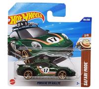 Hot Wheels - Porsche 911 Rallye - Safari Mode 2/5 - HYW87 - Carte courte - Vert foncé - Mattel 2025-1:64