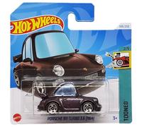 Hot Wheels Porsche 911 Turbo 3.6 [964] - Tooned 2/5 - HTB41 - Carte courte - Violet foncé - Mattel 2024-1:64