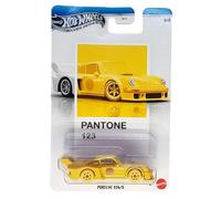 Hot Wheels Porsche 934/5 - JKY53 - Silver Series 6/6 - Pantone 123 - Carte Premium - Jaune - Modèle sous licence officielle - Mattel 2026-1:64