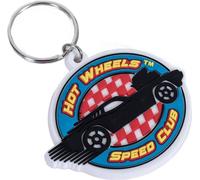 Hot Wheels - Porte-clés PVC "Speed Club" TA13184 (taille unique) (Bleu/Noir/Rouge)