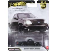 Hot Wheels Voiture miniature Ford F150 SVT Lightning Collection Pick Up Sports Échelle 1:64 Dès 3 ans