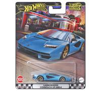 Hot Wheels Premier Boulevard 100 Lamborghini Countach Lpi 800-4 Auto Real Riders