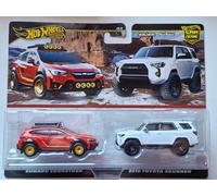 Hot Wheels Pack de 2 voitures 2005 Mitsubishi Lancer Evolution / 2004 Subaru 2026