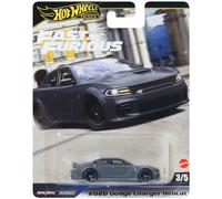 Hot Wheels Premium 2020 DODGE CHARGER HELLCAT FAST & FURIOUS JBL96, Voiture, 3 année(s), Métal, Gris
