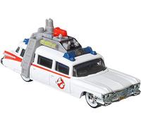 Hot Wheels Voiture miniature Ghostbusters ECTO-1 – Premium Real Rider – Échelle 1/64 – 2020