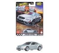 Hot Wheels Premium Boulevard Cars Mercedes-Benz 2008 CLK 63 AMG - Echelle 1/64 - Longueur 7 cm - GJT68 - Boulevard Série 126