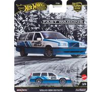 Hot Wheels Premium Car Culture Collectible Toy Car, 1:64 Scale Die-Cast Volvo 85