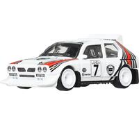 Mattel Hot Wheels Voiture miniature Lancia Delta S4 1:64 métal moulé Pneus Real Riders JKF01