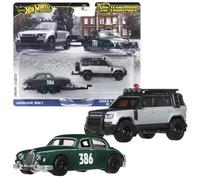 Hot Wheels - Premium Car Culture Team Transport - Jaguar MK1 (Land Rover Defender 110 2023) /Jouets