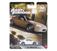 Hot Wheels Voiture 1994 Honda Del Sol - Métal premium 1/64 - Fast & Furious - JHW63