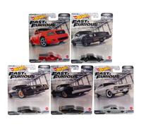 Hot Wheels Premium Fast & Furious 2022 Lot complet de 5 véhicules moulés sous pression de DMC55-957J Release